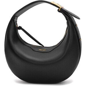 Crescent Shoulder Bag for Women Black
